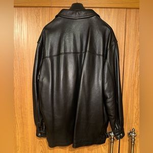 3XL - TREK - LEATHER JACKET- NEVER WORN BUT NOT TAGS - (genuine leather)